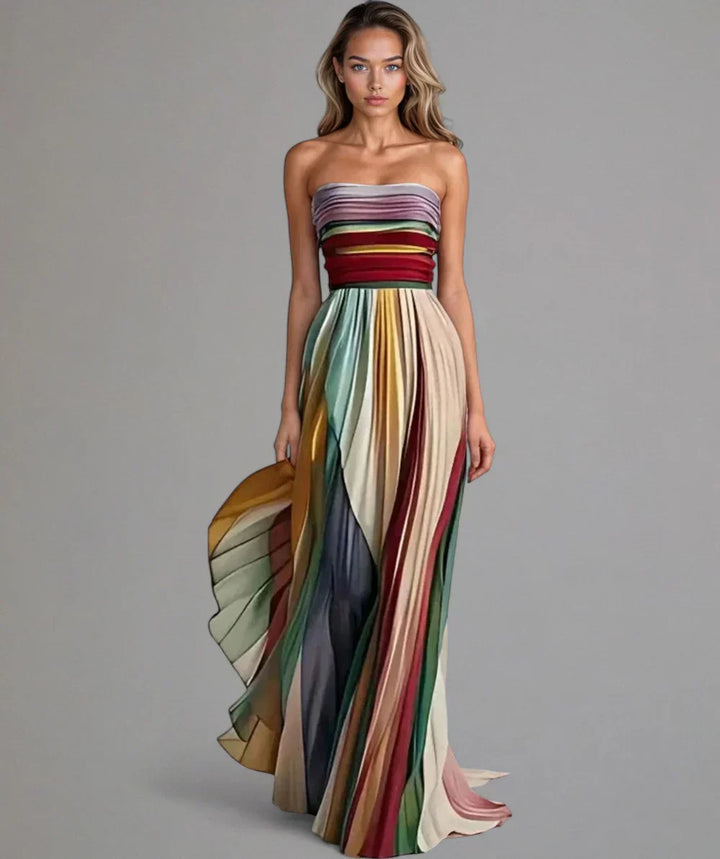 Asien | Lässiges Premium Langkleid
