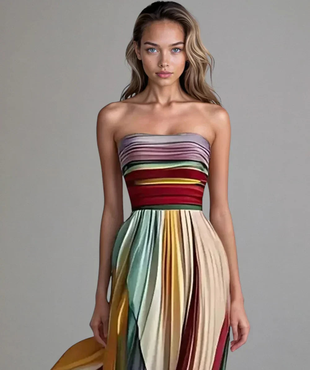 Asien | Lässiges Premium Langkleid