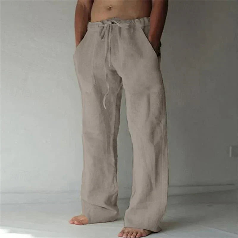 Davide - Entspannte Leinenhose