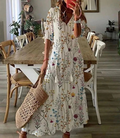 Emily™ - Boho Bauchbedeckendes Kleid