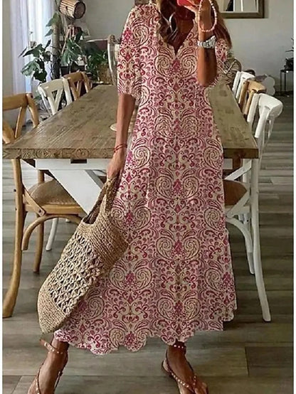 Emily™ - Boho Bauchbedeckendes Kleid