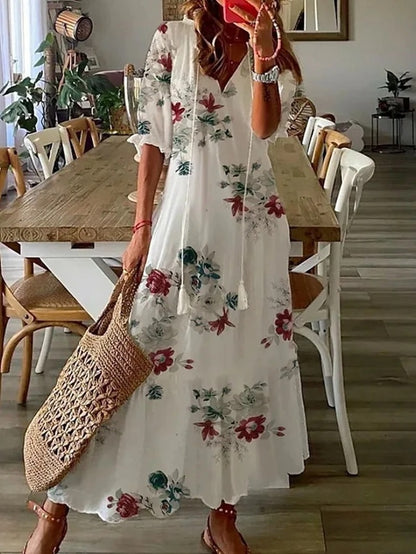 Emily™ - Boho Bauchbedeckendes Kleid