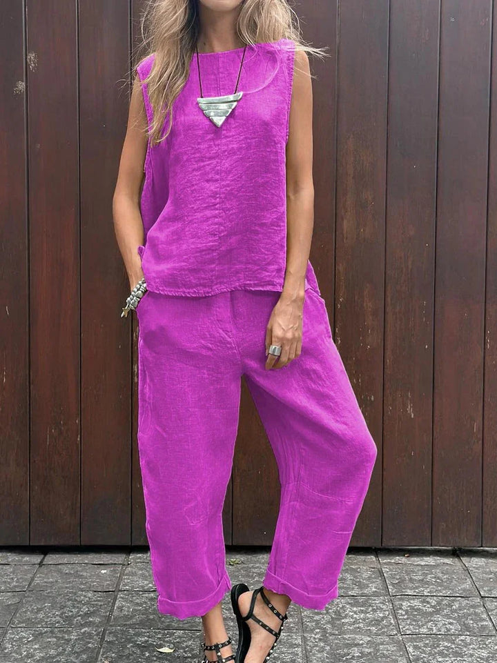 Janice™ – Stilvolles Baumwoll-Sommer-Set