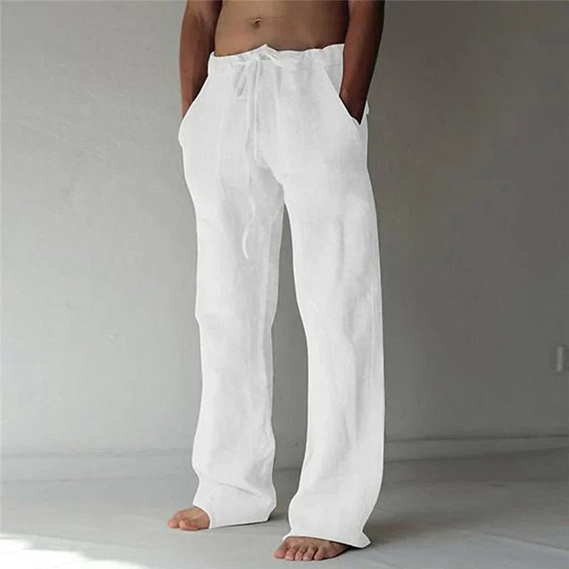 Davide - Entspannte Leinenhose